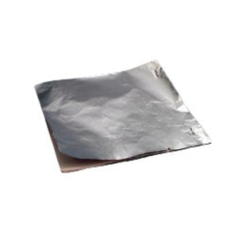 Aluminium foil squares