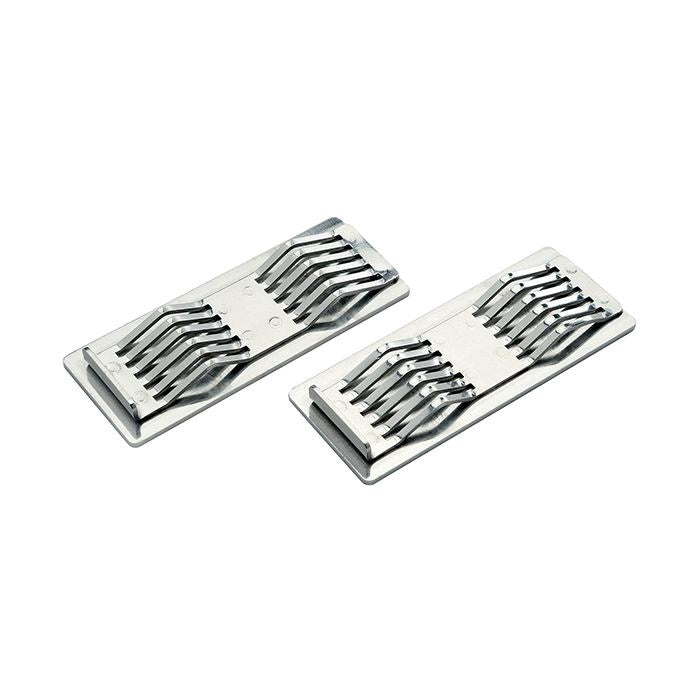 Stainless steel slide rack adapter, 5 slides