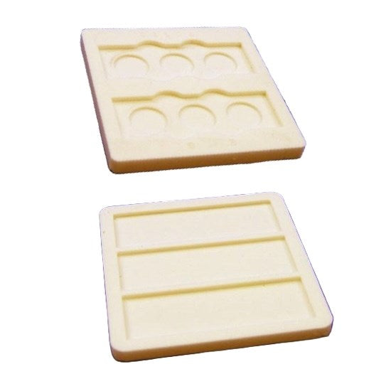 Slide and coverslip moulds
