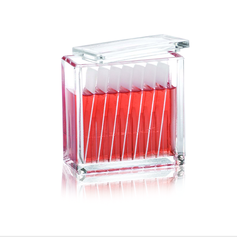 Hellendahl staining dish, 16 slides