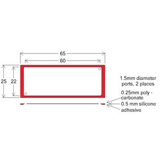 SecureSeal slide adhesive hybridisation chambers