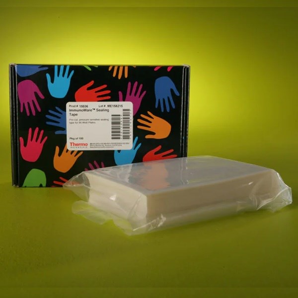 Sealing tape for MicroWell 96 well plate