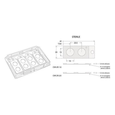 CultureWell well plate inserts