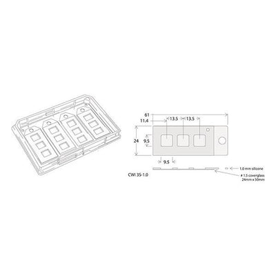 CultureWell well plate inserts