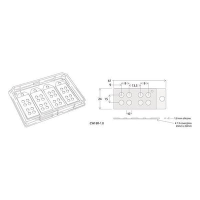 CultureWell well plate inserts