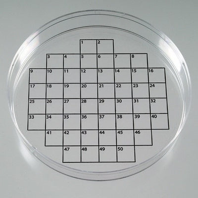 PetriStickers petri dish quadrant stickers