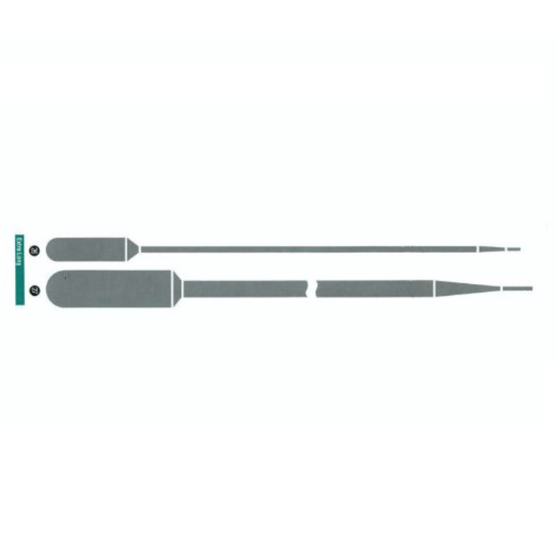 Extra long transfer pipettes