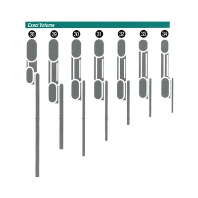 Transfer pipettes for set volumes, PE