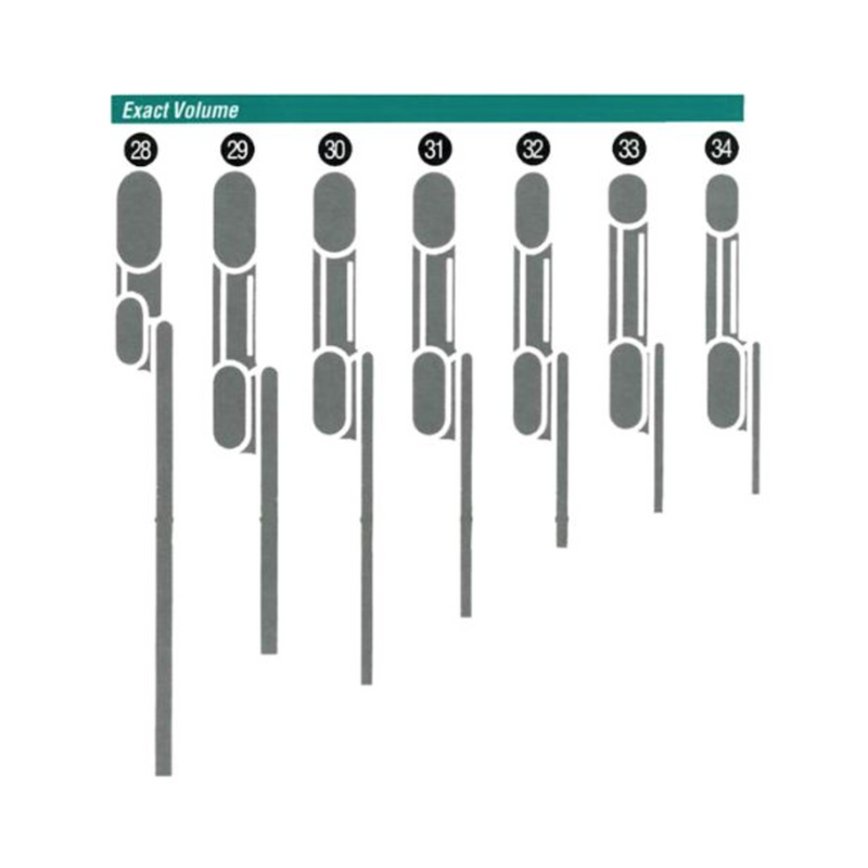 Transfer pipettes for set volumes, PE