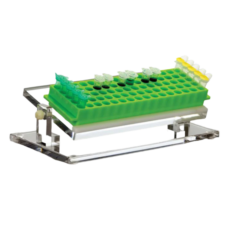 Universal adjustable tube rack stand