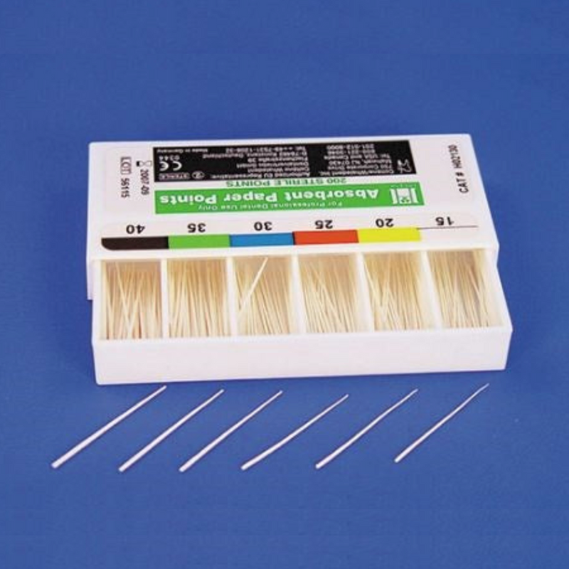 Absorbent paper points