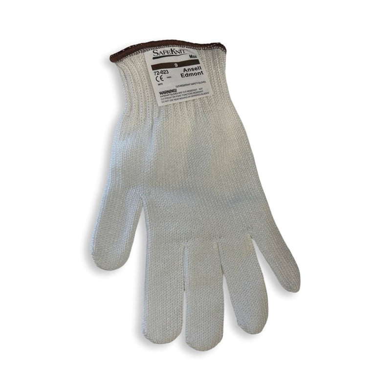 Safeknit glove, cut resistant