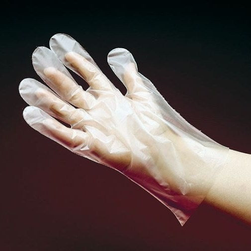 Disposable gloves, PE (EMS)