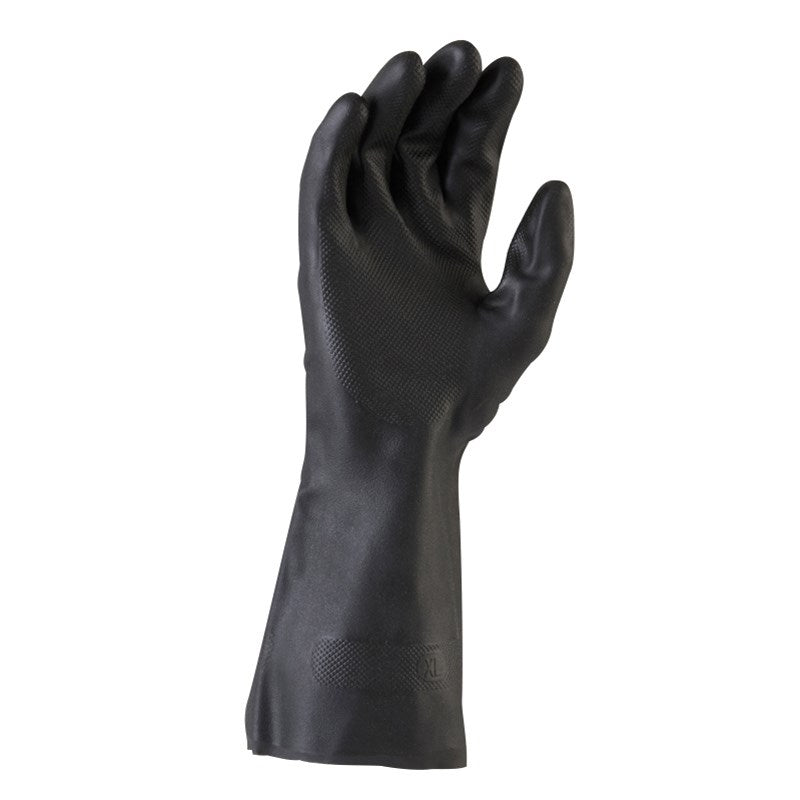 Heavy duty neoprene gloves, powder-free