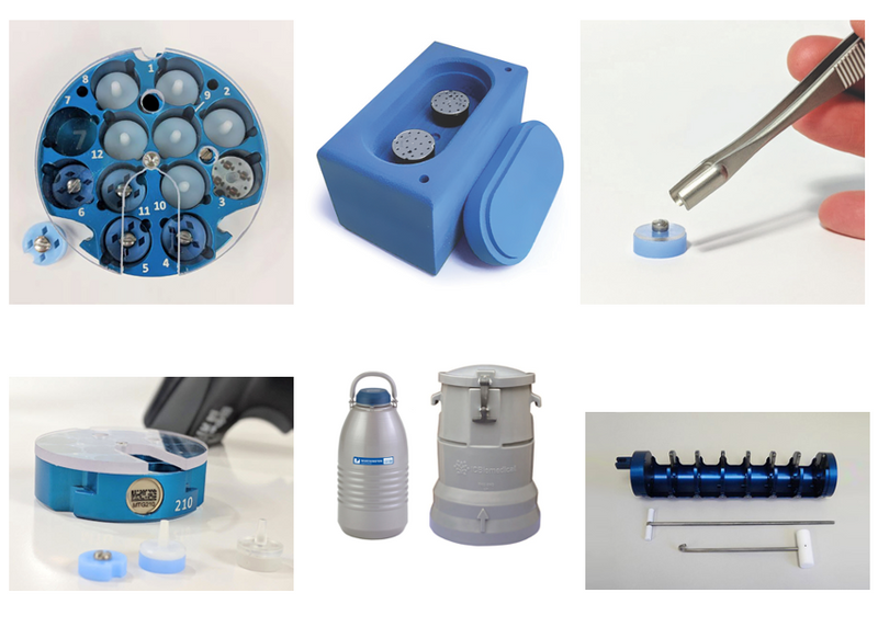 Cryo Pucks Generation2 system accessories