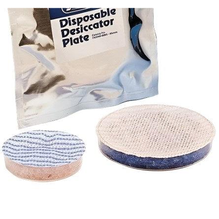 Reusable desiccant cartridges