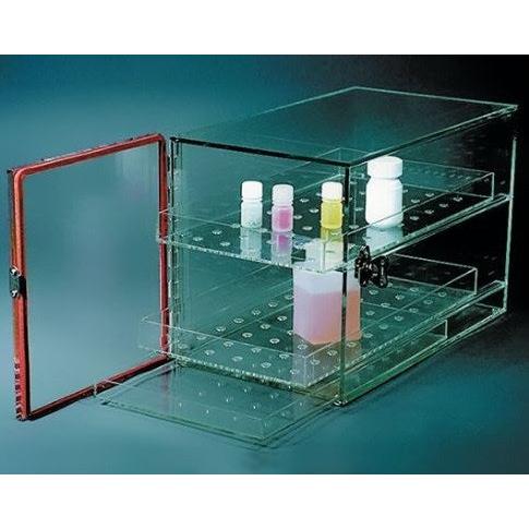 Desiccator cabinet, locking, acrylic