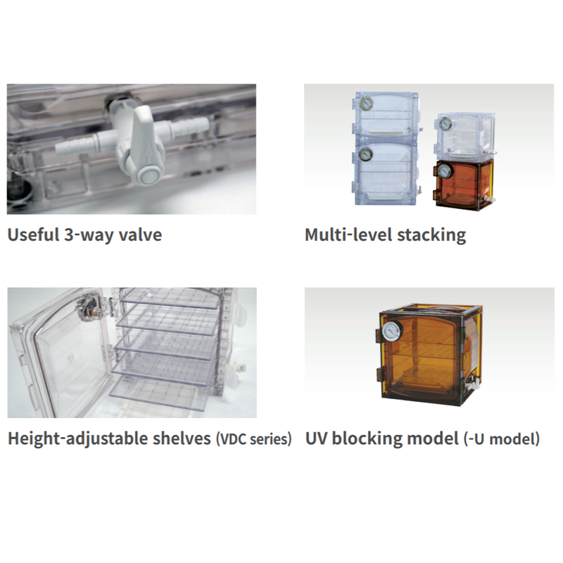 Lab Companion vacuum desiccator cabinets