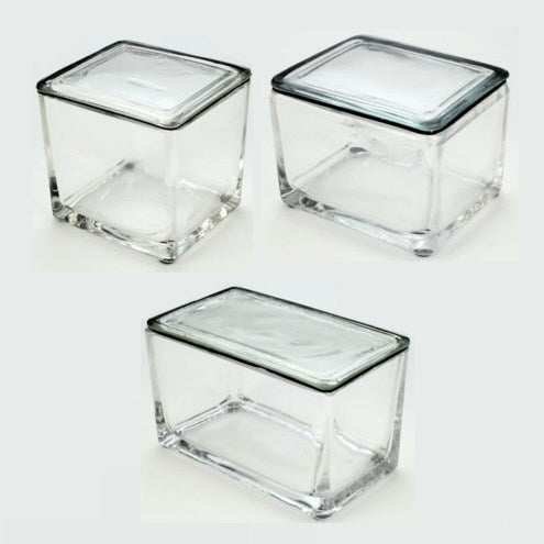 Glass slide staining dish sets