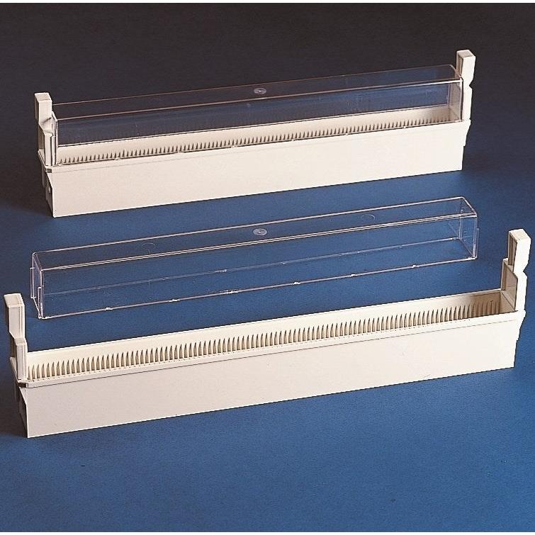 Slide storage trays