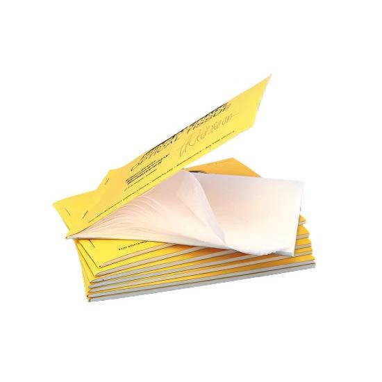 EMS lens tissue booklets