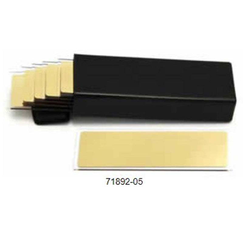 Gold coated substrates