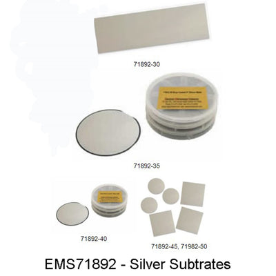 Silver coated substrates