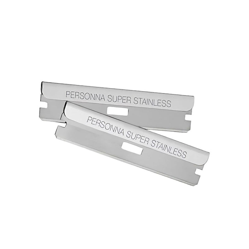 Weck Prep carbon steel razor blades, single edge