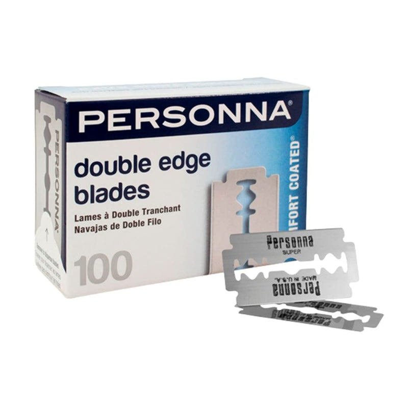 PERSONNA stainless steel blades, double edge