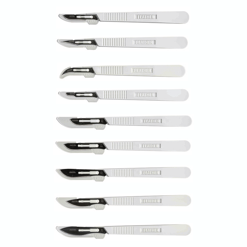 Feather disposable scalpel blades