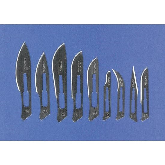 Feather scalpel blades, sterile (EMS)