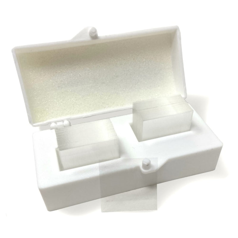 Micro rectangular coverglass