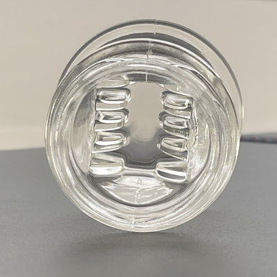 Coverglass staining jar with plastic screw cap