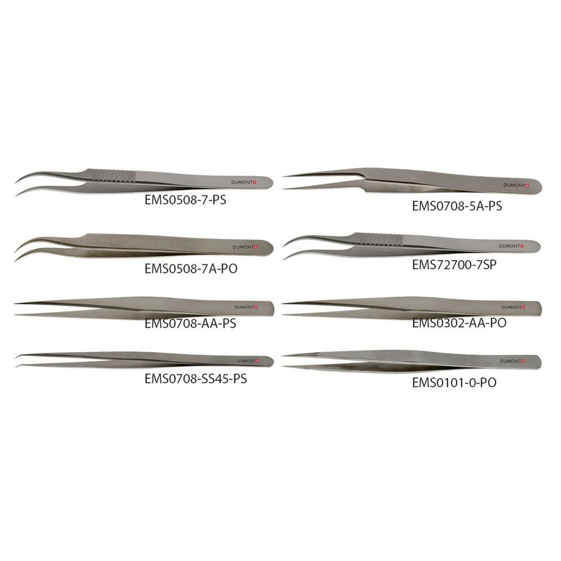 Dumont tweezers style 7SP, eyelash (EMS)