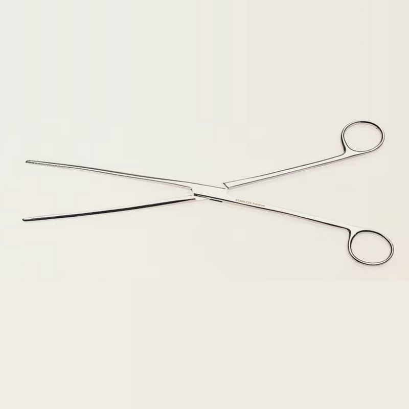 Gripper forceps with serrated tips