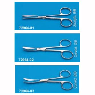 Dissecting scissors, 114mm