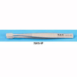 EMS flat tip tweezers, style 127 and 128