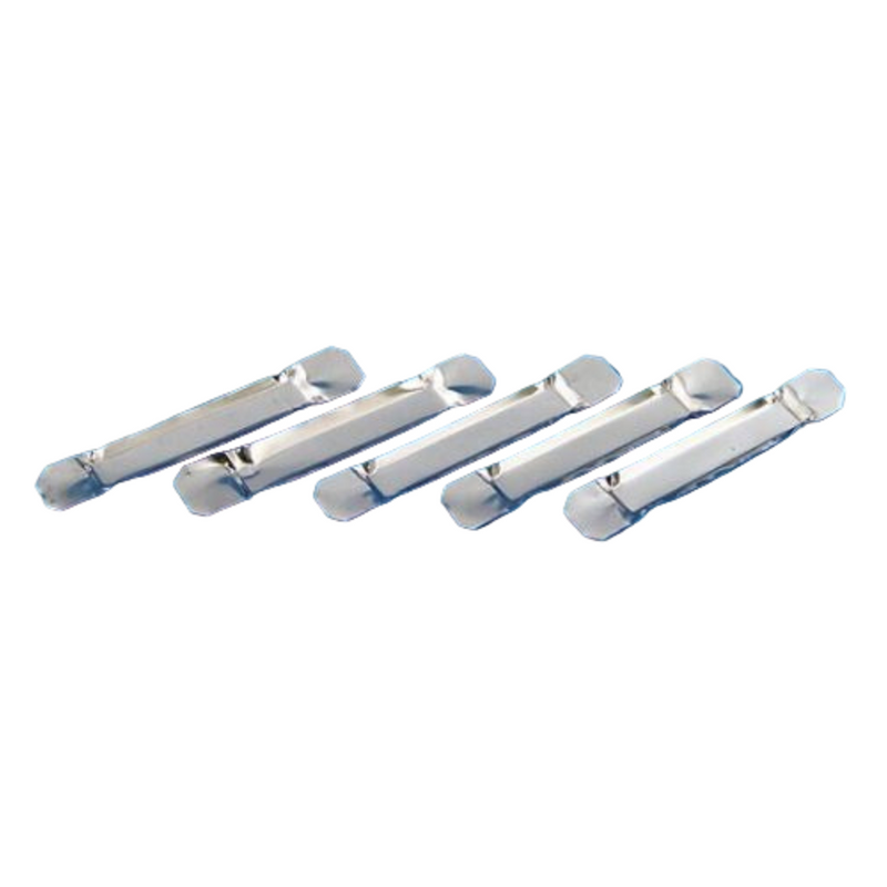 Molybdenum boat for strip apertures
