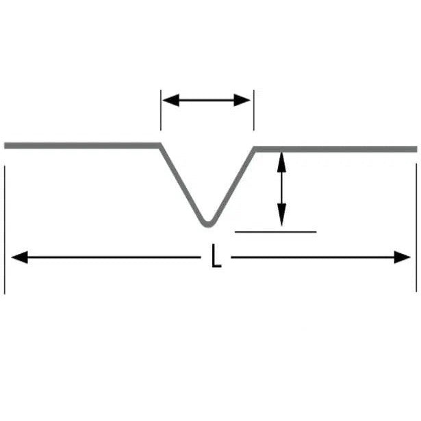 V-shaped tungsten wire filaments