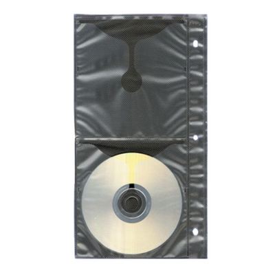 CD storage ringbinder sleeves
