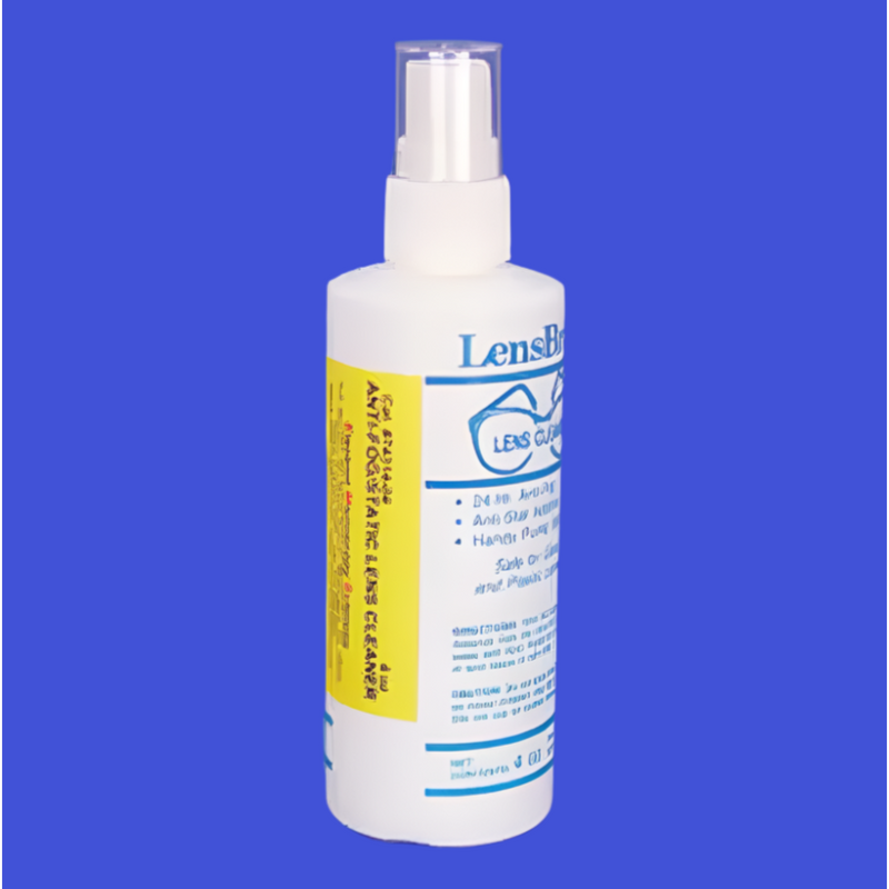 Lens cleaner, anti-fog and static