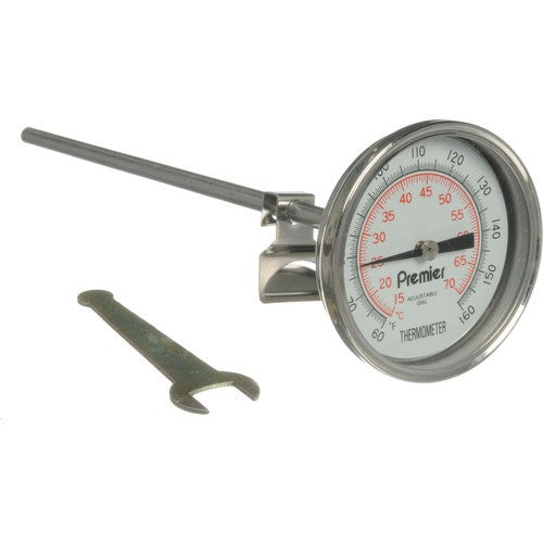 Luminescent darkroom thermometer