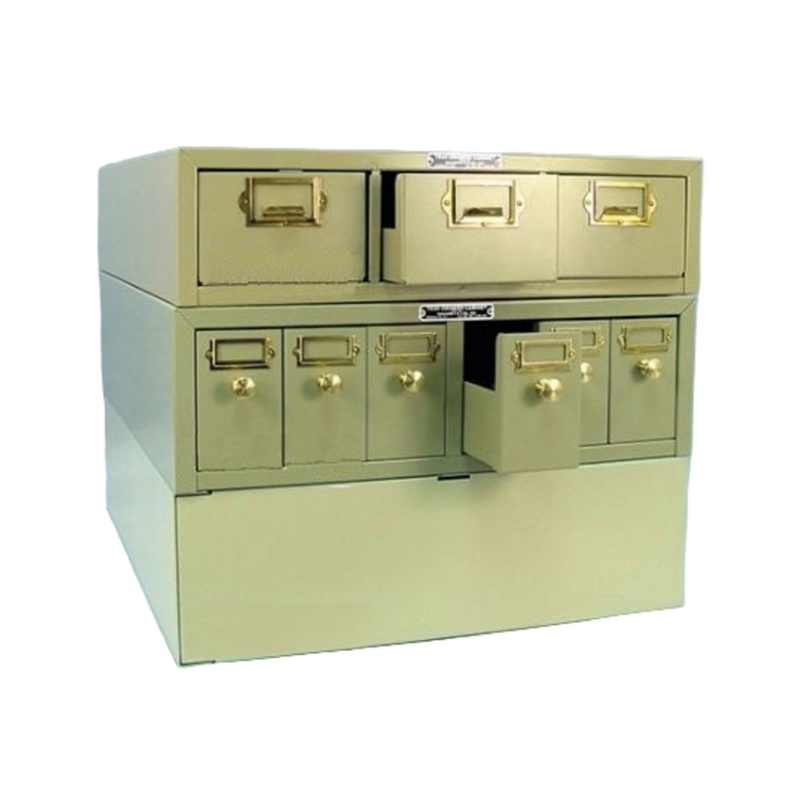 EMS stackable slide cabinets