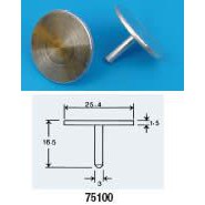 SEM specimen mounts for AMRAY 1000-1200, pin mount