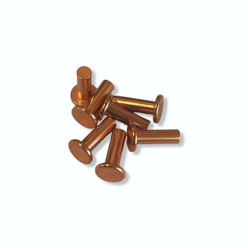 Copper SEM mini specimen mounts, pin mount