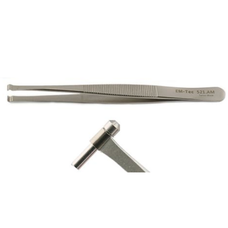 Gatan 3View stub handling tweezers