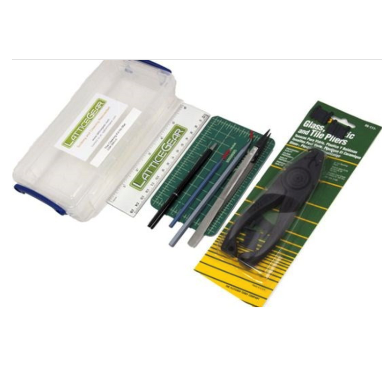 Wafer cleaving kit