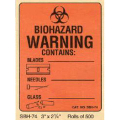 Specialty warning labels