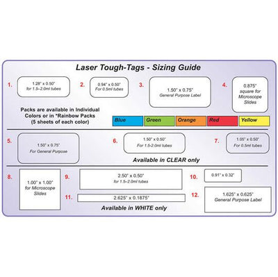 Teeny laser Tough-Tags