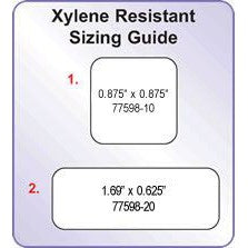 Xylene resistant thermal transfer labels